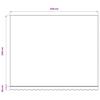 Burgundy Red Awning Cover 4.5 X 3.5 M