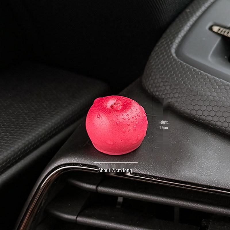 Mini Orange Dashboard Ornament: Cute Fortune Car Decoration, Creative Interior Gift