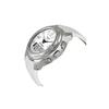 TISSOT T Touch II Quartz Movement Men's Watches Watch 43.3mm White Dial Titanium Watch Case Leather Strap T047.220.46.016.00