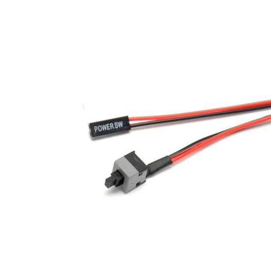 Universal Power Line On/Off Button Replacement Motherboard Reset Switch Cable for Desktop PC