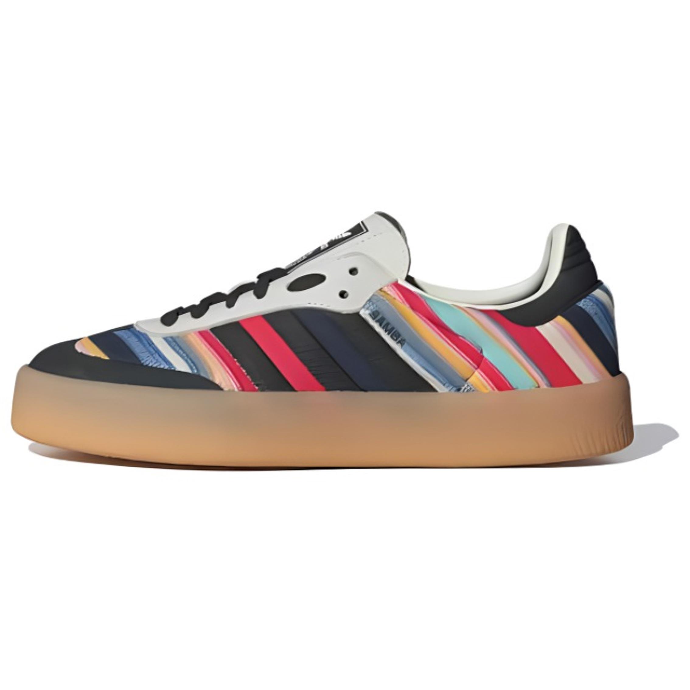 (WMNS) adidas x KSENIASCHNAIDER Sambae Черный Мультиколор Резина Женские ID0444 EU 36