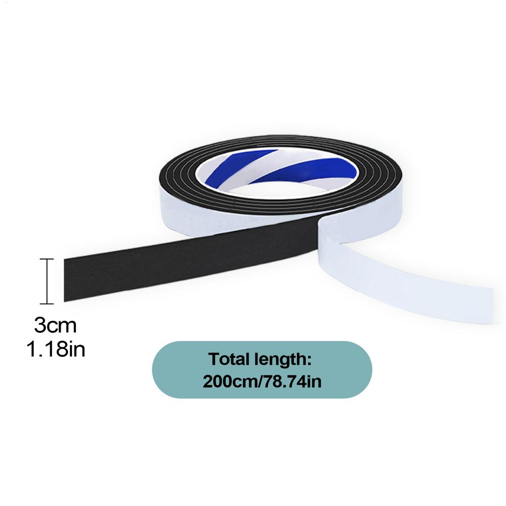 

Protective Bumper Guards Adhesive Wall Protector Cuttable Foam Table Bumper Portable Cabinet Bumpers For Home Studio