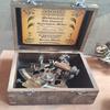 Brass Nautical Sextant with Wooden Box Marine Navigation Instrument