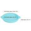 8 Inch Silicone Round Shape Cake Mold Baking Tray Plate Accessories for Colorful Cake