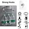 Strong Adhesive Wall Hook Without Piercing Picture Hanger Self-adhesive Wall Hangers Without Holes for Frame Poster Photo Clock