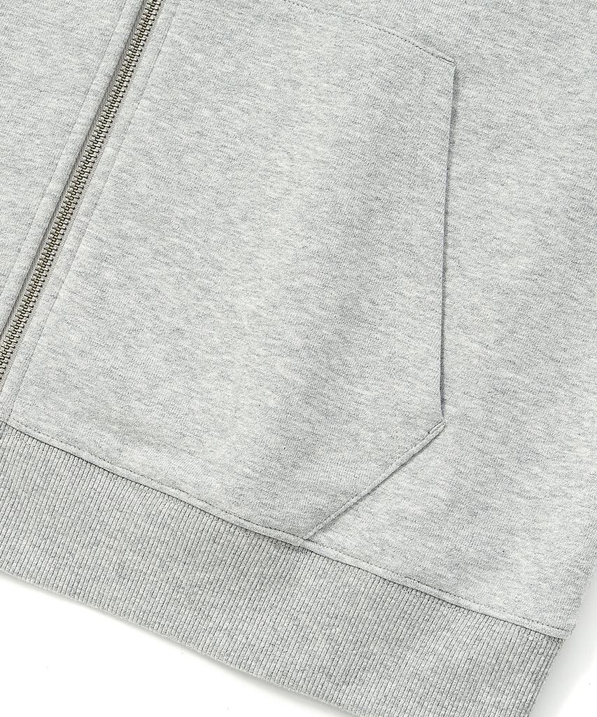 Kulte Palm Tree Hood Vest Mgrey