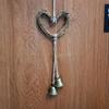 Weaving Christmas Bell Hanging Decoration Star Heart Wind Chime Pendant  Christmas Ornament