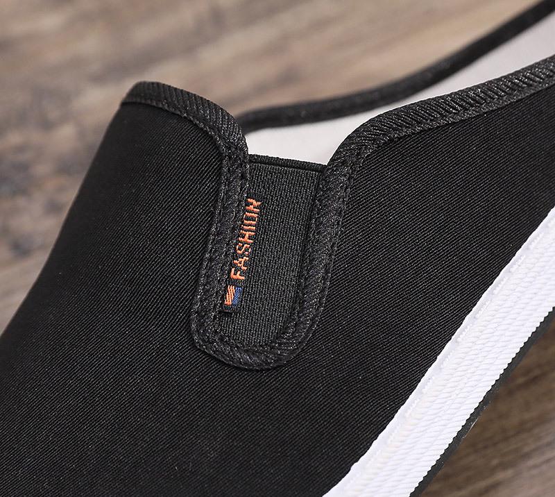 Men's Summer Breathable Backless Slip-on Slippers - Comfortable Casual Outdoor Wear
