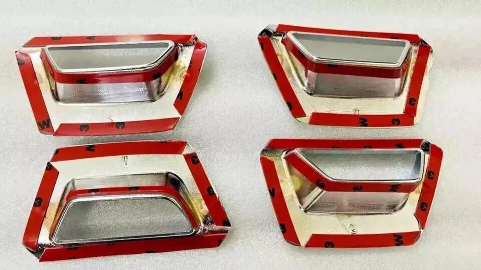 Fits For Suzuki S-Presso Front New Chrome Ring's Type Grill Set of 4 Pieces