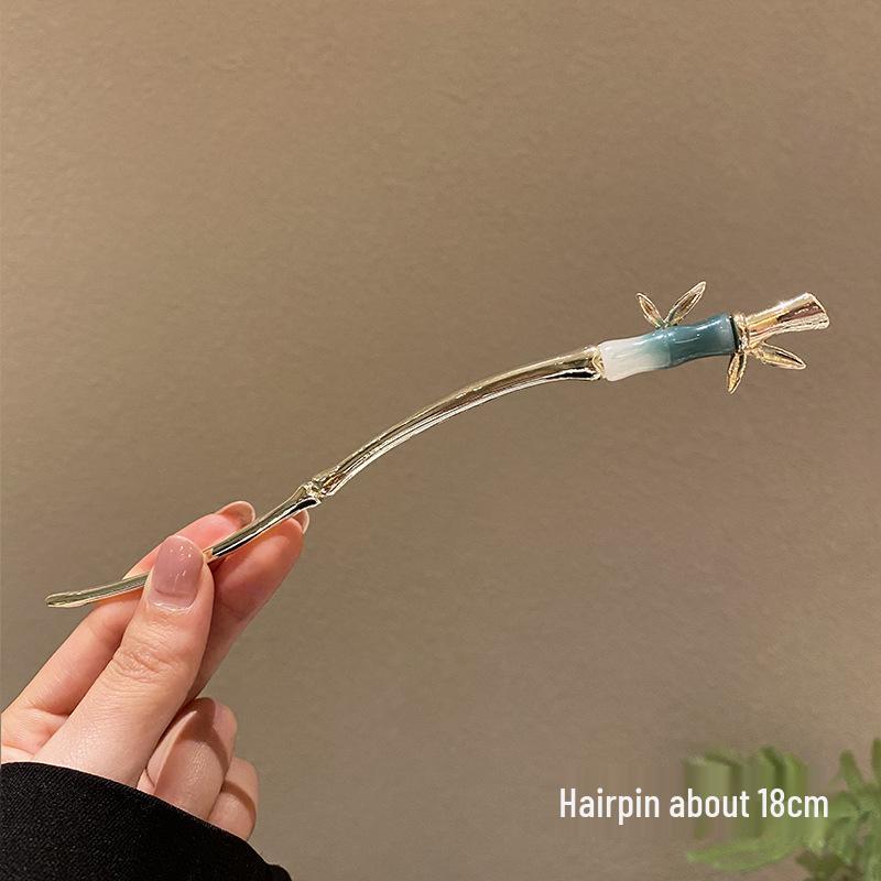 Vintage Chinese Style Hairpin for Updos - Elegant Retro Hair Stick with Tassel for Qipao