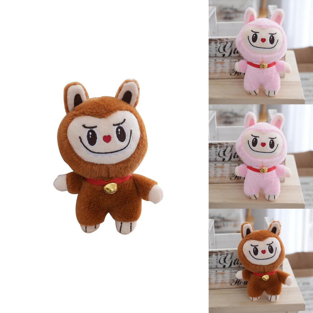 Adorable Cute Plush Rabbit Keychain Doll With Soft Pp Cotton Filling In Multiple Colors