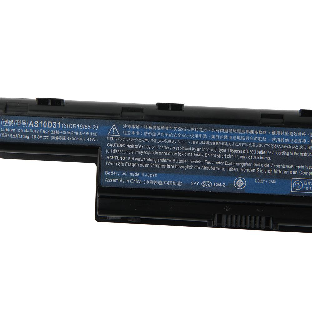 Rechargeable Lithium Battery For Acer Aspire 7560G 4741G 4750G 4743G 5750G 5741G E1-471G/571G AS10D81 AS10D51 AS10D71 AS10D31 AS10D41 Laptop Battery