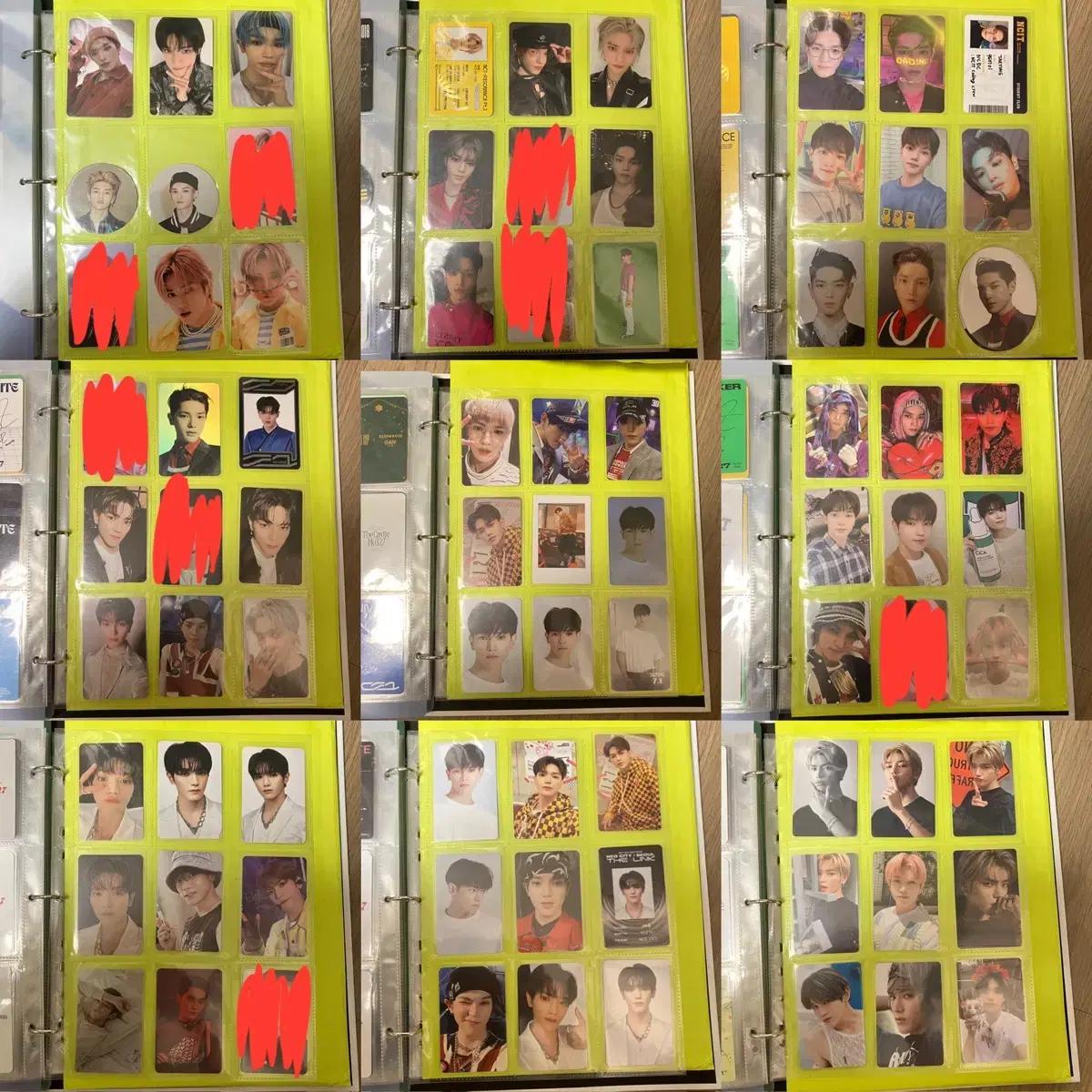 

Taeyong Photocard Album Ncity Il-ichi Nct 127