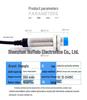 Waterproof & Oil-proof 12MM Metal Inductive Proximity Switch, NPN Normally Open, 24V