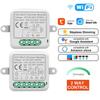 Smart WiFi Graffiti Switch: Alexa-Compatible On/Off Timer & Dimming Module with Dual Control