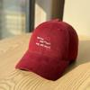 New style cute cartoon embroidered baseball cap for women, fresh and versatile, makes the face look smaller, provides sun protection, soft top