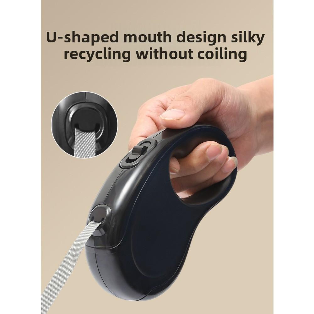 Haustier-Zugseil Automatisches Einziehbares 3 Meter 5 Meter Einfarbig Hundezubehör Mittelgroßer und Kleiner Hund Haustier-Zugvorrichtung