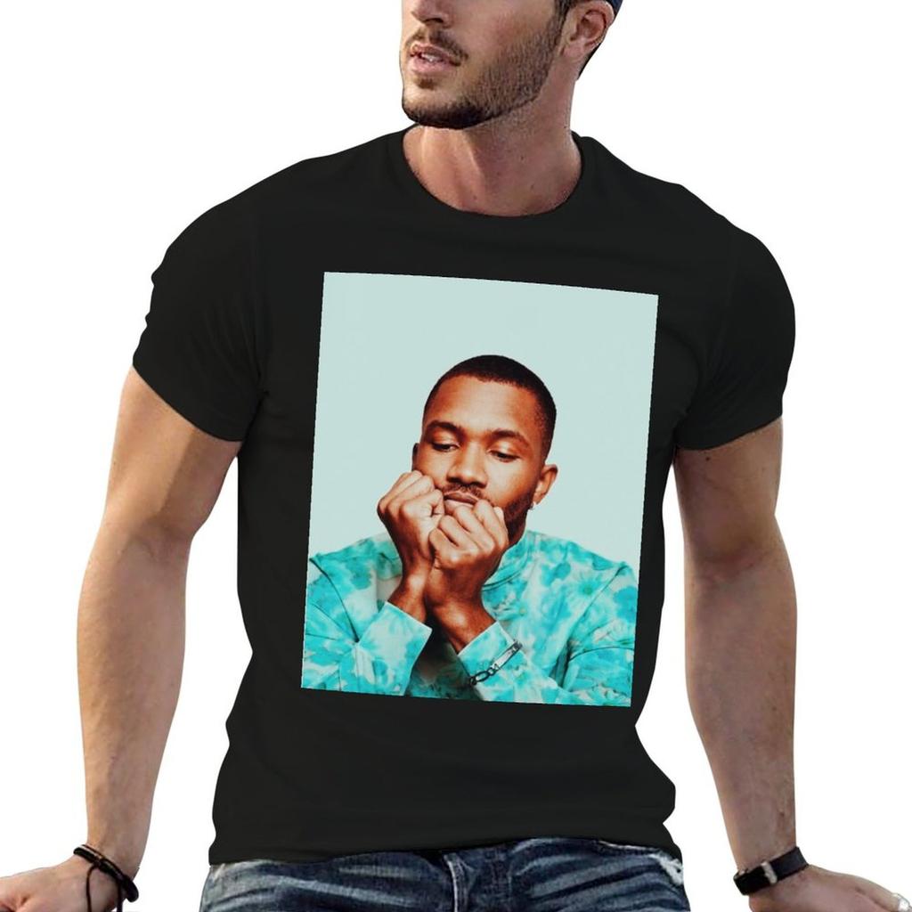 Frank Ocean T-Shirt Lässig Urlaubs-Kurzarm-T-Shirt