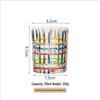 Shangqi Hand-Painted Rainbow Woven Short Glass