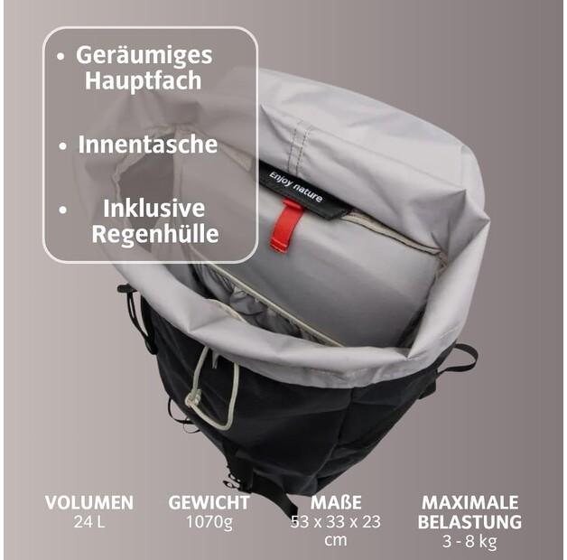 Рюкзак Vaude Jura 24 schwarz (47272-010)