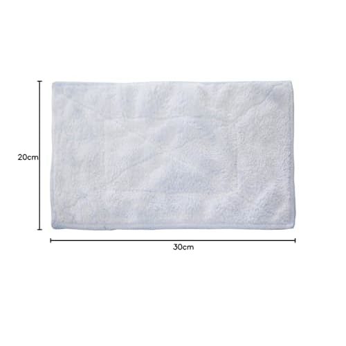 Super Absorbent Microfiber Cloths, 50-Count, 20x30cm, for Commercial and Home Use, Soft To the Touch, Medium Thickness, Product Number 40804