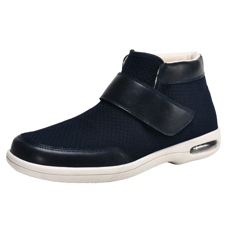 Man Shoes Warm Long Barrel Old People Shoe Senile Wide Feet Swollen Shoe Man Women Eversion Soft Comfortable Diabetic Shoes