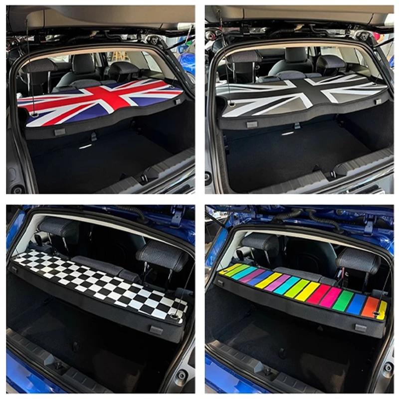 1PC Leather Car Trunk Window Protection Pad For Mini Cooper J01 J05 U25 2024 2025 Car Styling Interior Decoration Accessories