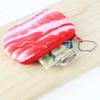 Cute Plush Vegetable Coin Purse Wrist Bag Mini Cute Zipper Girl Coin Wallet Cable Headset Bag