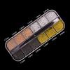 1 Set 12 Grids Nail Art Bead Kit with Storage Box 3D Nail Art Metal Caviar Beads DIY Manicure Design Decoration Charm Nail Accessories