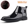 High Quality Men Chelsea Boots Genuine Leather Male Outdoor Footwear Zip Waterproof Ankle Boots New Mens Dress Boots