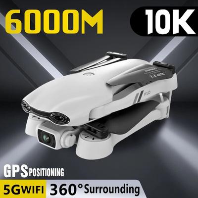 2024 nouveau Drone F10 10K HD double caméra GPS 5G WIFI 360 ° grand Angle FPV évitement d'obstacles en temps réel 6km jouet quadrirotor professionnel