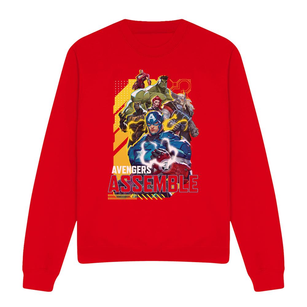 Marvel Rivals Unisex Adult Assemble Group Sweatshirt