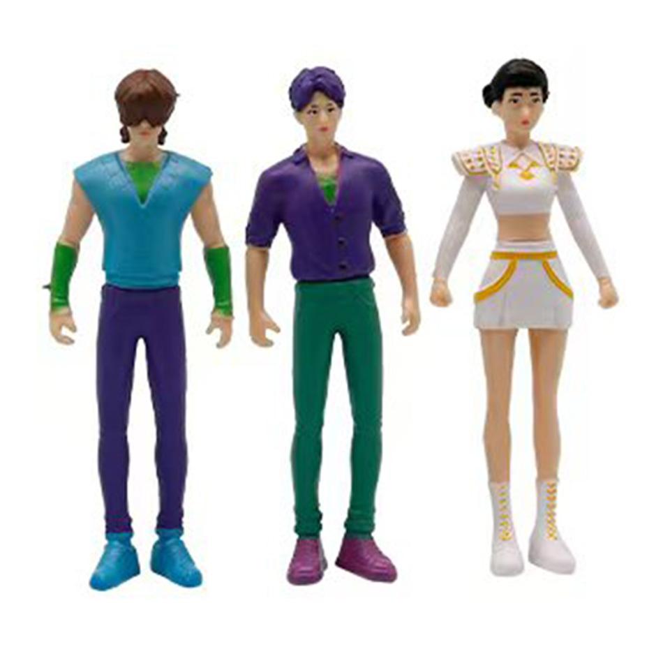 Anime Kpop Dämonenjäger Figur Modell Spielzeug - Cartoon Gaming Schreibtisch Dekoration Sammlung für Kinder - Perfektes Geschenk