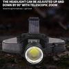 XHP199 16-Core Led Headlamp Zoomable Head Flashlight Lamp Torch 18650 Battery Waterproof for Camping Headlight