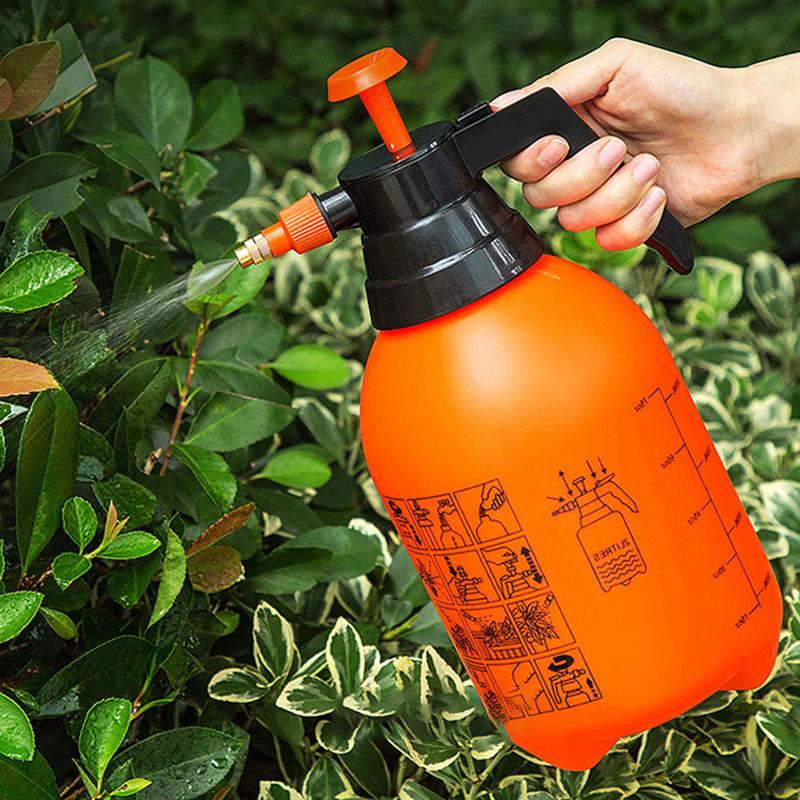 Portable Hand Pressure Water Sprayer Garden Sprayer Disinfection Spray Bottle Plants Sprinkler Car Wash Spray Watering Can
