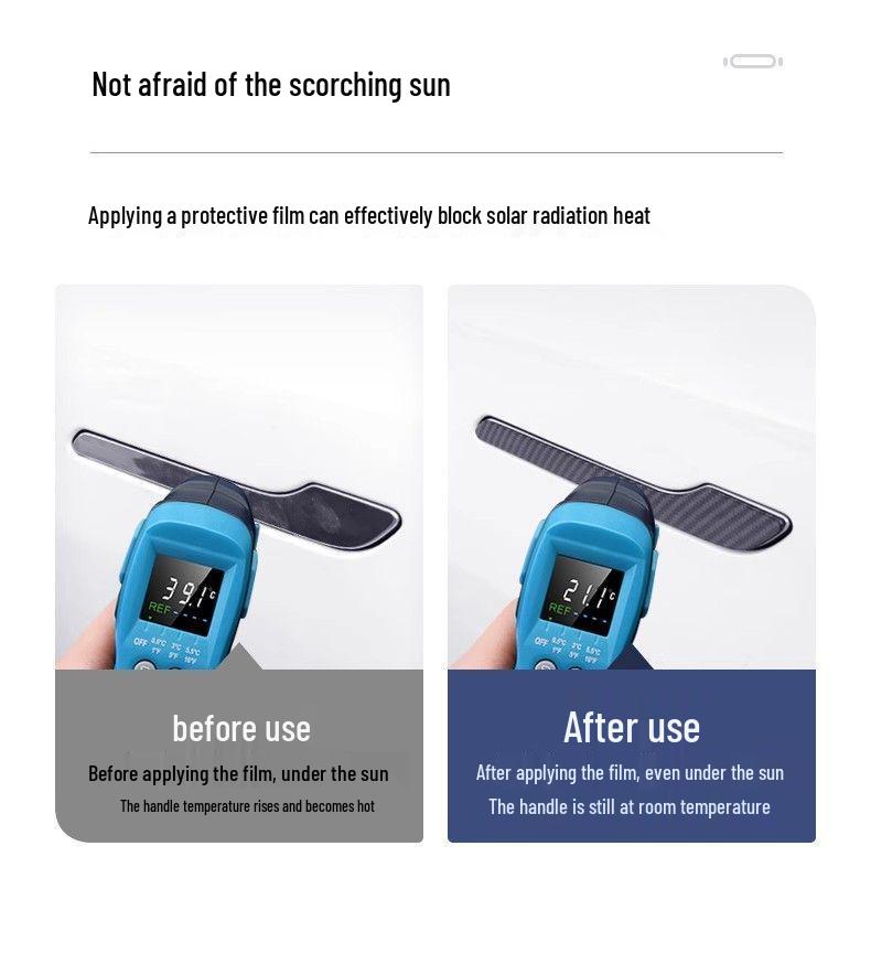 Tesla Model 3/Y Door Button Stickers for Facelift Models