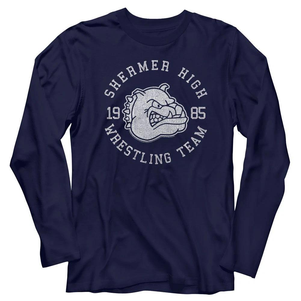Breakfast Club Wrestling Team Navy L/S Movie Shirt 140