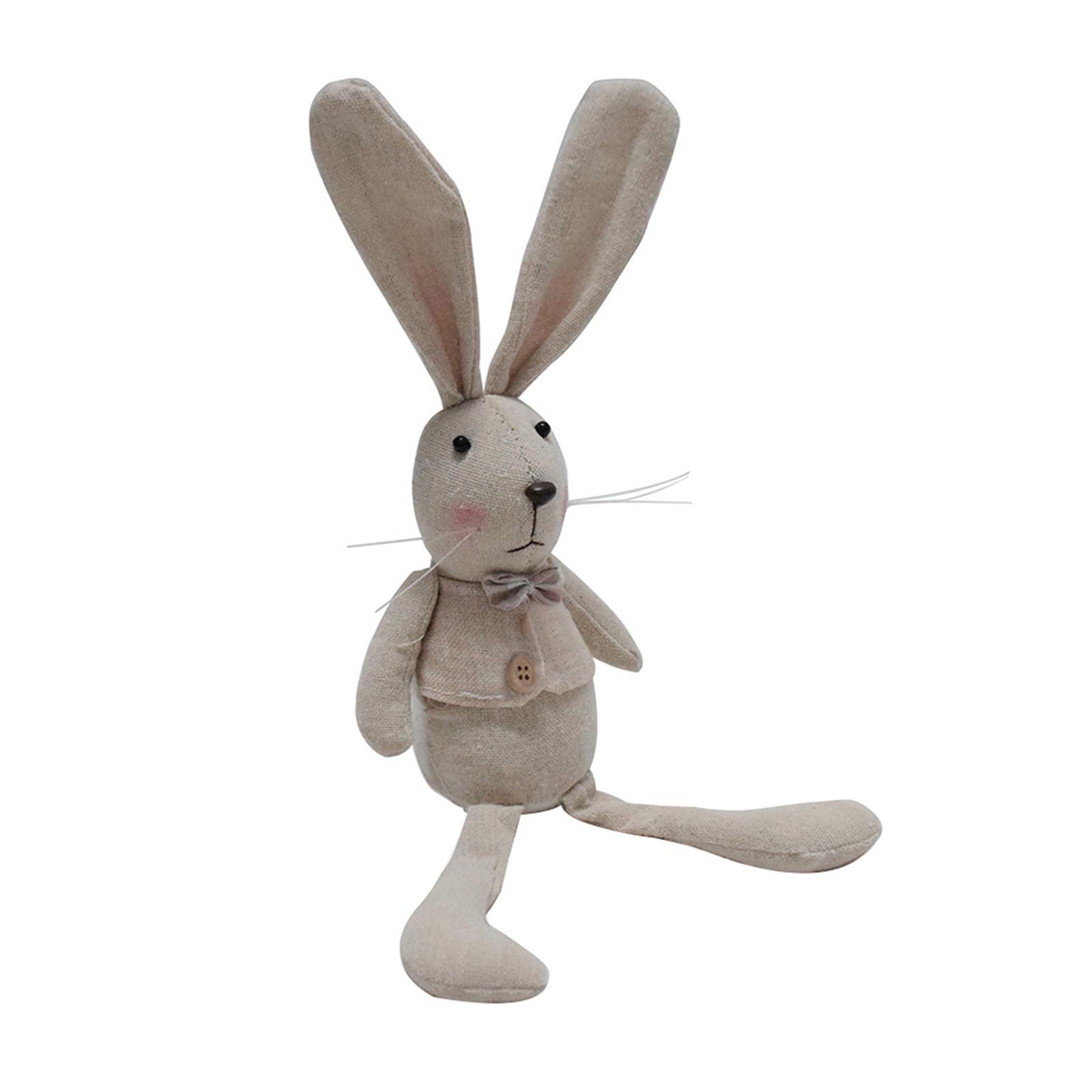 

Пасхальный милый кролик кукла кролик счастливой пасхальной вечеринки украшение дома пасхальные дети кукла One Size