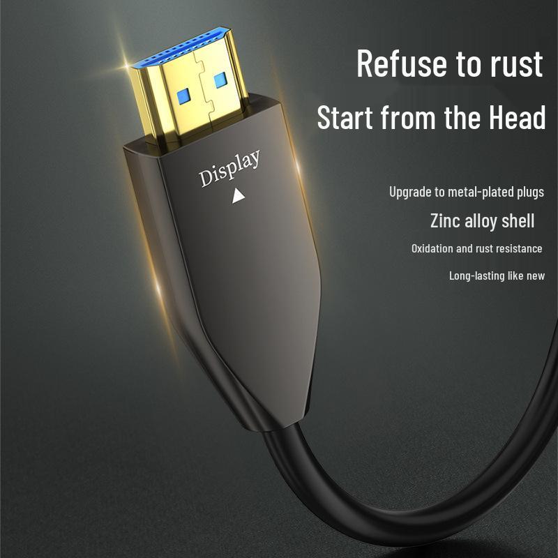 

8K Fiber Optic DP 1.4 Cable - High-Definition 60Hz/165Hz Gaming & E-Sports Connector 10m