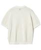 FILLUMINATE Punched Collar Half Knit - Ivory