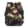 Adventure Anime Albedo Overlord Backpacks Boys Girls Bookbag Children School Bags Cartoon Rucksack Shoulder Bag Large Capacity