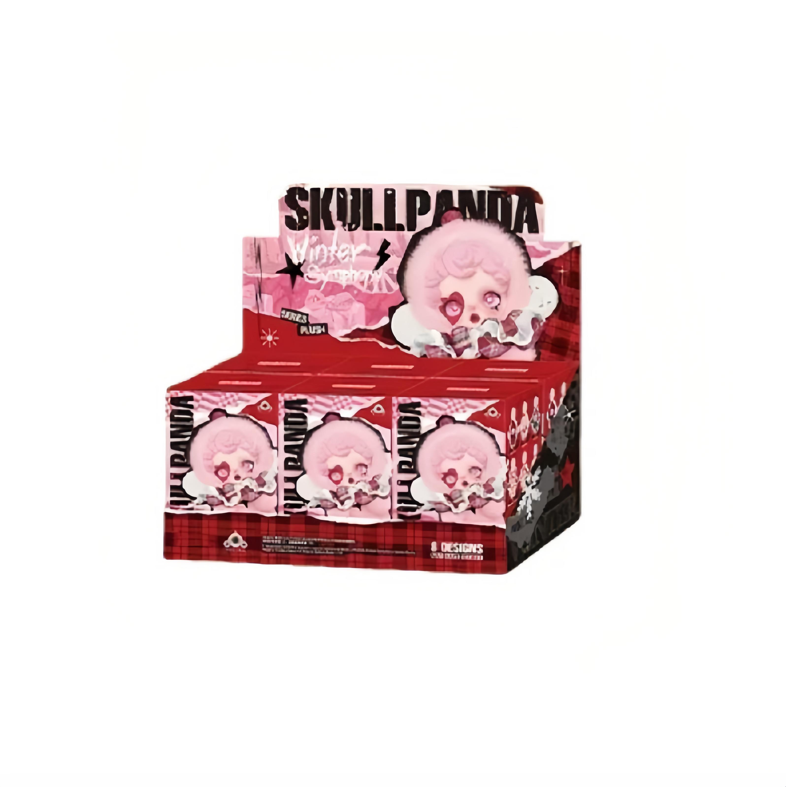 

POP MART SKULLPANDA Серия «Симфония зимы» – Коллекционная фигурка в слепой коробке (1 шт. / Полный набор из 6 шт.) Blind box-Six pieces