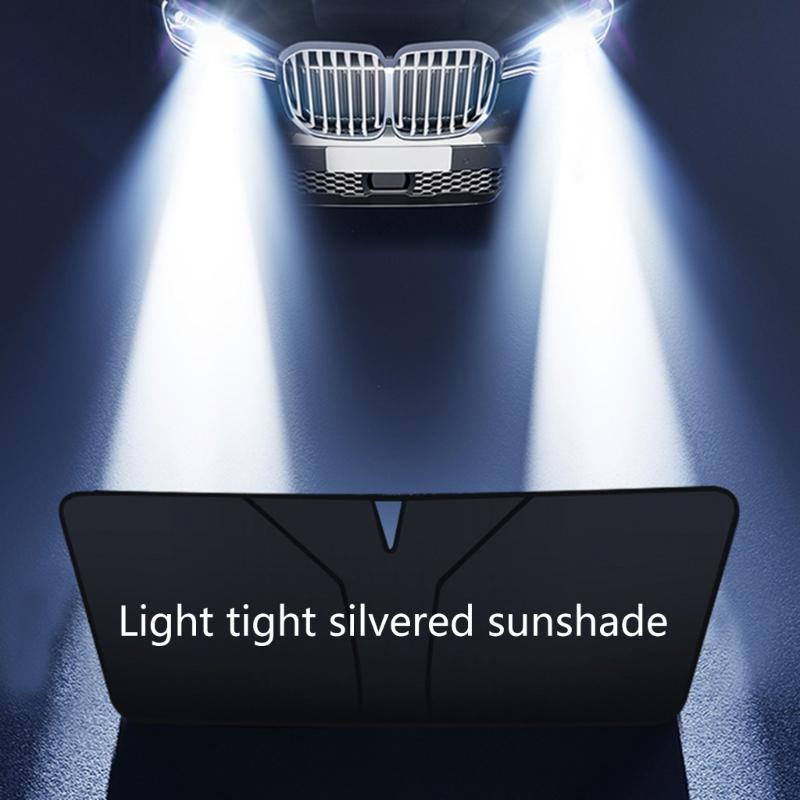 Car Sunvisor Heat Insulation Sunshade Foldable Sun Shade for Car SUV Sunlight Blocker Window Sun Shade