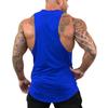 Muscleguys Men Bodybuilding Stringers Sleeveless Vests Gym Fitness Tank Tops Summer Cotton Sport Clothing European and American Hurdle Tops