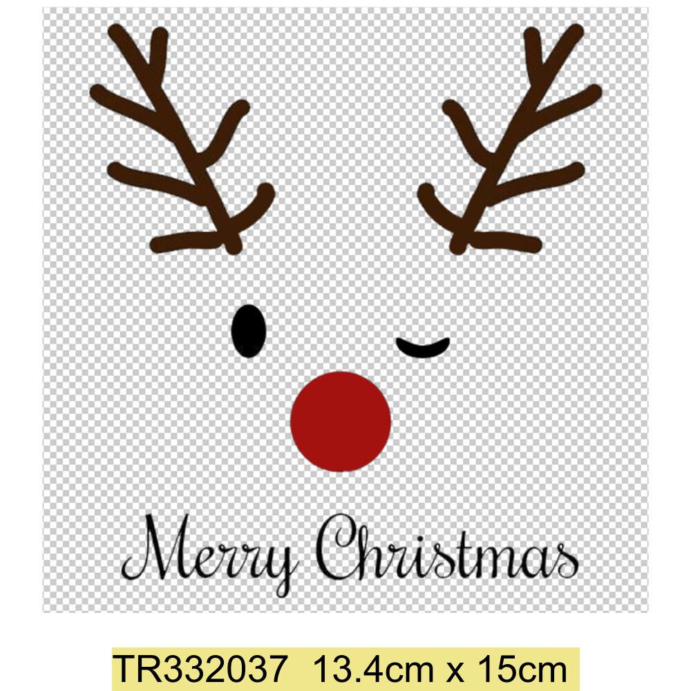 Aufbügelbilder Weihnachten Weihnachtsmann Bäume Kleidung DIY T-Shirt Kleid Applikation Wärmeübertragung Weihnachtsbaum Auto Aufbügel-Vinyl-Aufkleber