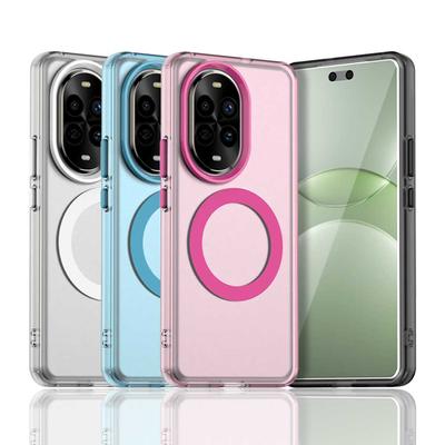 Pro Huawei Nova 13Pro Cover Luxusní Skin Feel Magnetic Bezdrátové nabíjecí pouzdro pro Nova 12 13 pro Magsafe Shockproof Shell