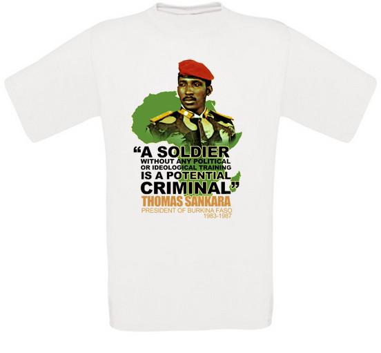 Thomas Sankara Burkina Faso T-Shirt All Sizes M