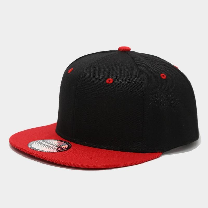 Cap Plain Snapback High Quality Adult Hip Hop Baseball Cap Men Women Outdoor Leisure Fashionable Color Blocked Hat