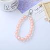Candy Color Beaded Earphone Pendant - DIY Jewelry Accessories with Acrylic Beads for Phone and Bag Chains