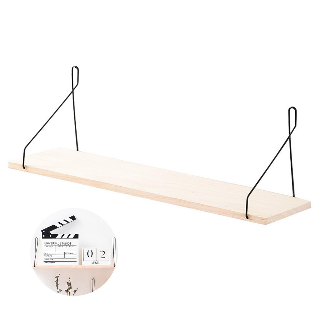 Wooden Display Shelf Hanging Floating Shelves for Home Decor Wall Mounted Storage Shelves for Bathroom Living Room Bedroom Gifts